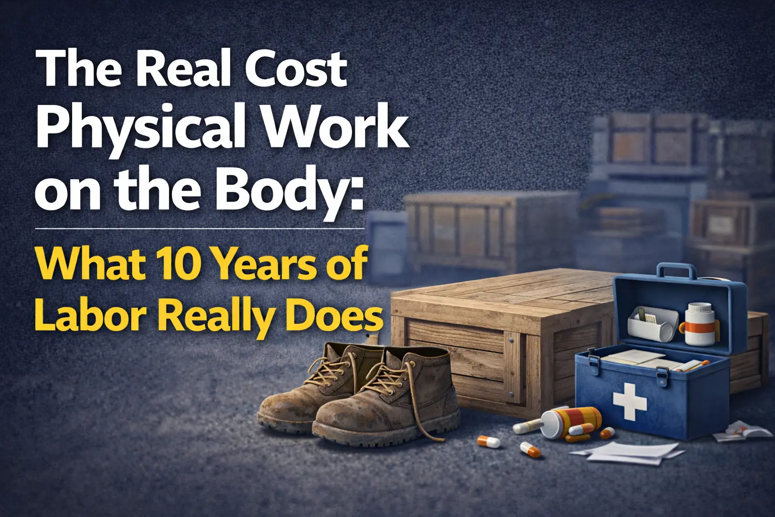 The Real Cost of Physical Work on the Body: A 10-Year Breakdown